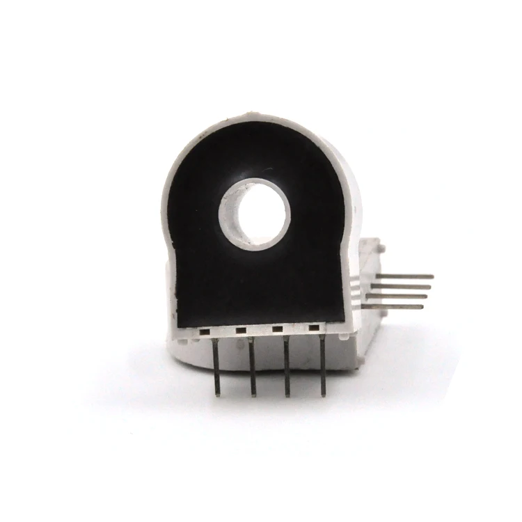 single 5V supply current transducer 10A/2.5V dc hall effect sensor