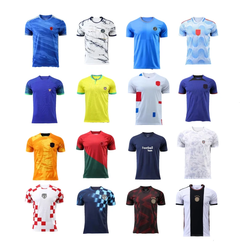 Retro Futbol Jersey Soccer Wear T Shirt Brazil German Italy Portugal Netherlands Jersey For Team