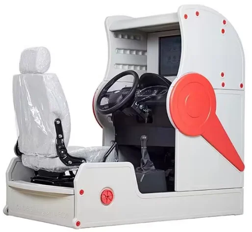 Automotive training equipment single screen standard driving simulator educational equipment for driving school