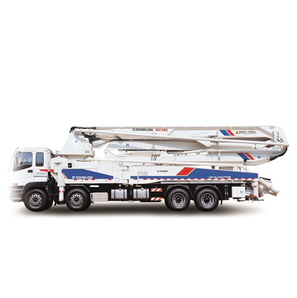 Used Truck-Mounted Concrete Pump ZOOMLION With Benz Chassis For Sale
