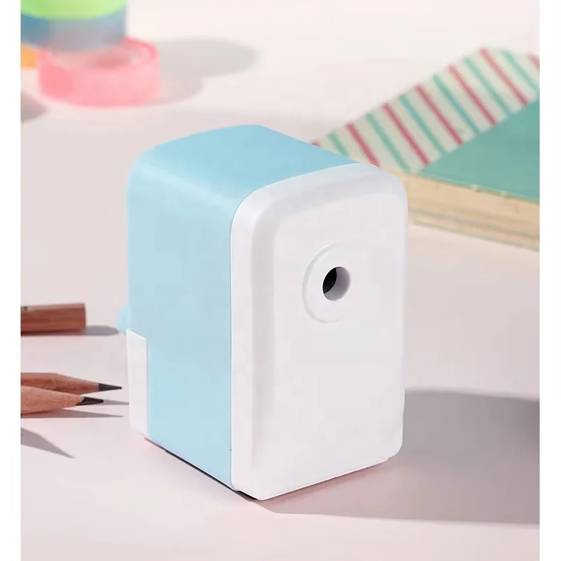 Simple Style Manual Mechanical Pencil Sharpener Plastic 6-8mm Colored Pencil Sharpener Lightweight Mechanical School Tools 1200