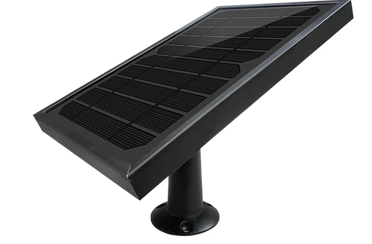 Solar Home System outdoor 5W  External Solar panel with 3 meter wire charger for security ring camera
