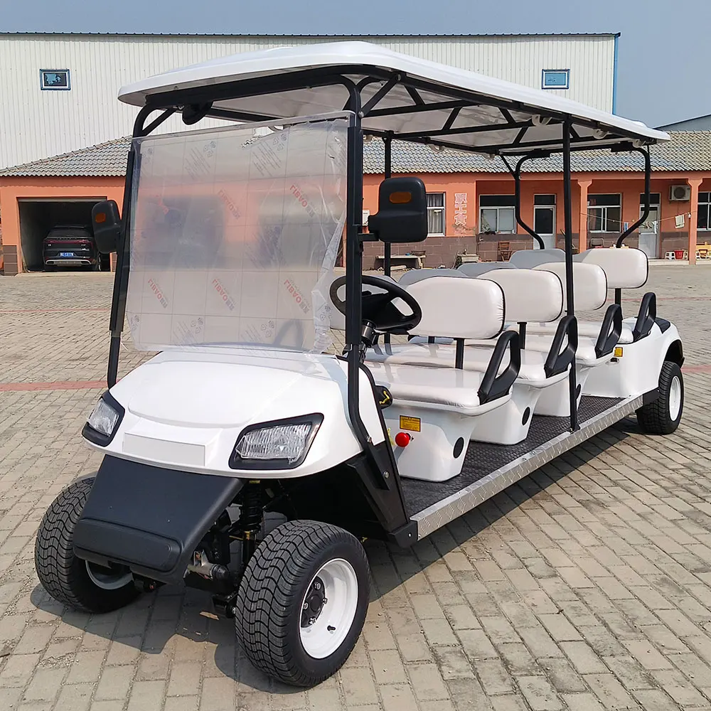 60/72V Lithium Battery 16 Seat Electric Golf Cart Buggy DOT Approved