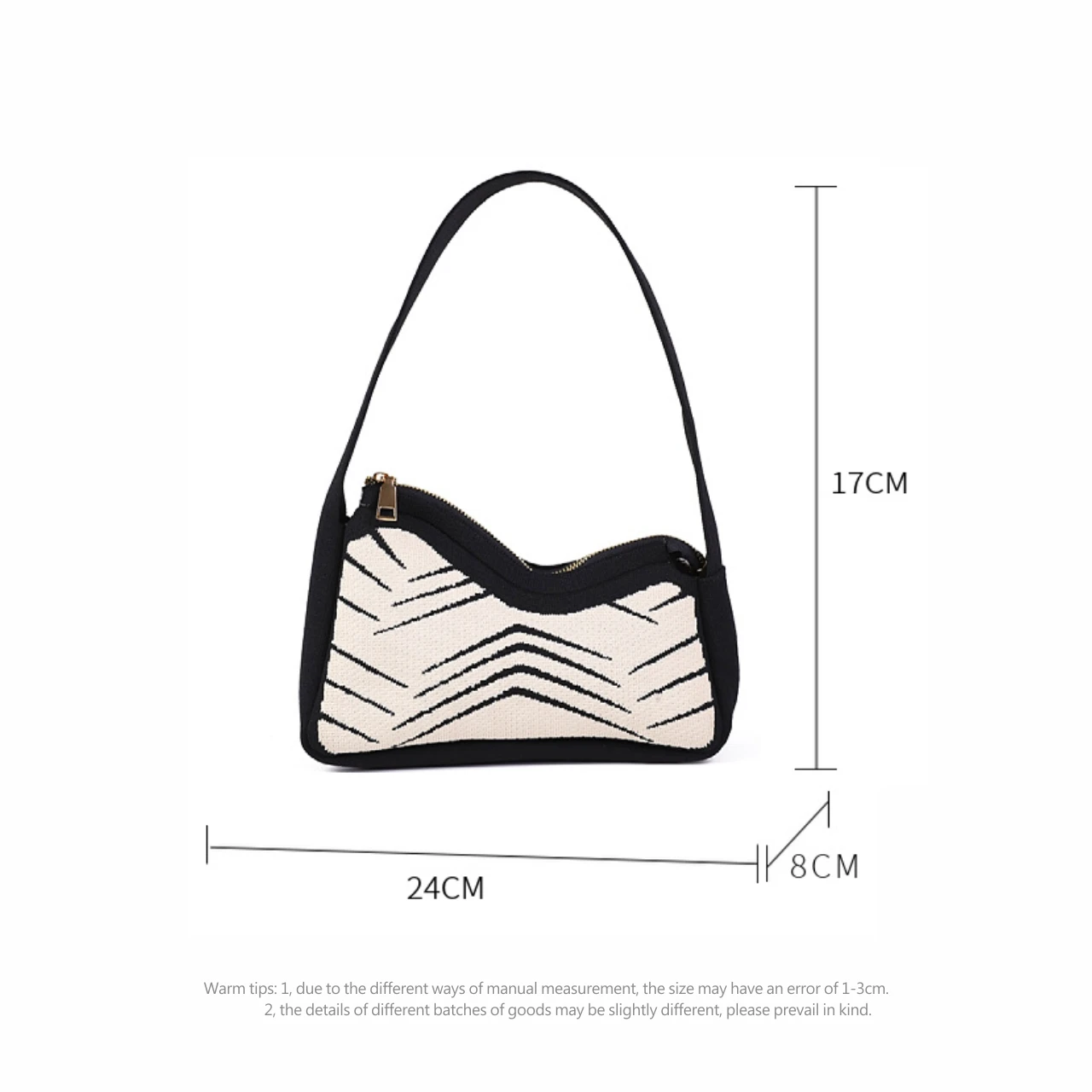 Fashionable Hundred Knitting Bag Portable Large Capacity Shoulder Tote Tote Leisure Bag