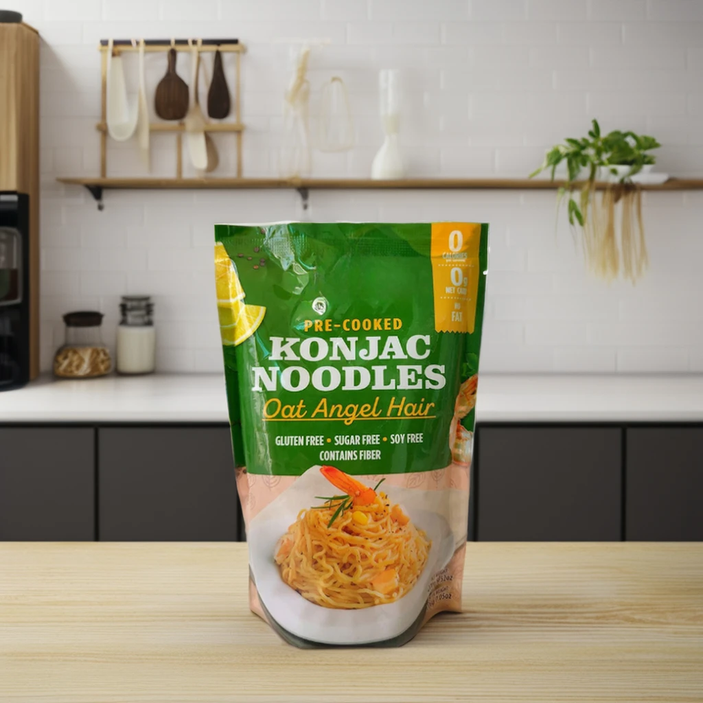 Нулевая калорийная овсяная коньяк лапша ширатаки макароны Кето продукты быстрого приготовления ручной работы с упаковкой пакетов