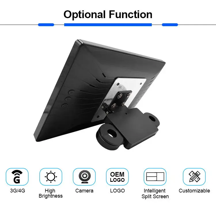 10 Inch Mini Android Lcd Ad Media Video Player Digital Signage Monitor Display For Car