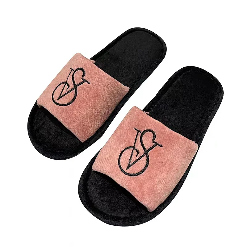 New Hot Cotton Home Slippers Winter Indoor Thermal Charming Women Shoes High Quality Flat Sandals Wholesale