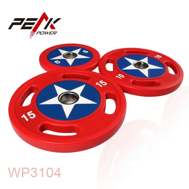 PeakPower Капитан Америка 4 держатель Полиуретановое Оборудование для тренажерного зала пластина для тяжелой атлетики
