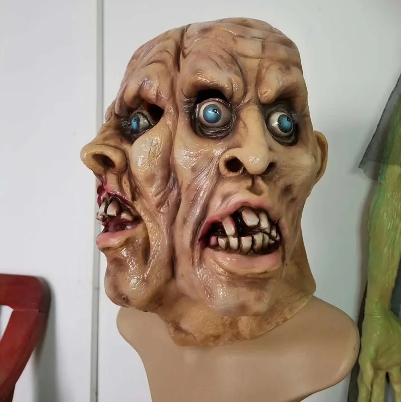 Wholesale Hot Sale Halloween Horror Mask Head Alien Hood Zombie Party Mask