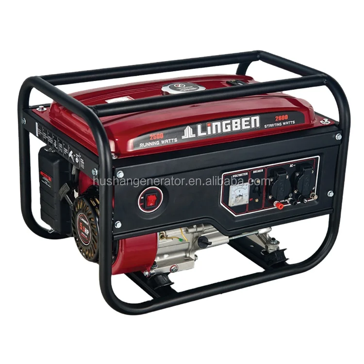 ZheJiang LingBen 6.5Hp 3kVA портативный Электрогенератор бензиновая цена на продажу хорошие детали