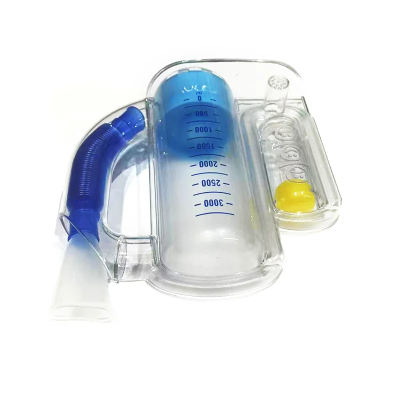 lung function breathing exerciser Lung Trainer surgery recovery breath trainer 3000ml Respiratory Medicine