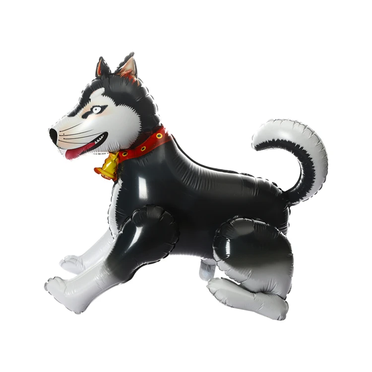 Hot Sale Stand 3D Foil Boy Kids Toys Helium Balloons Balloons Custom Walking Animal Cute Balloon Inflator Helium