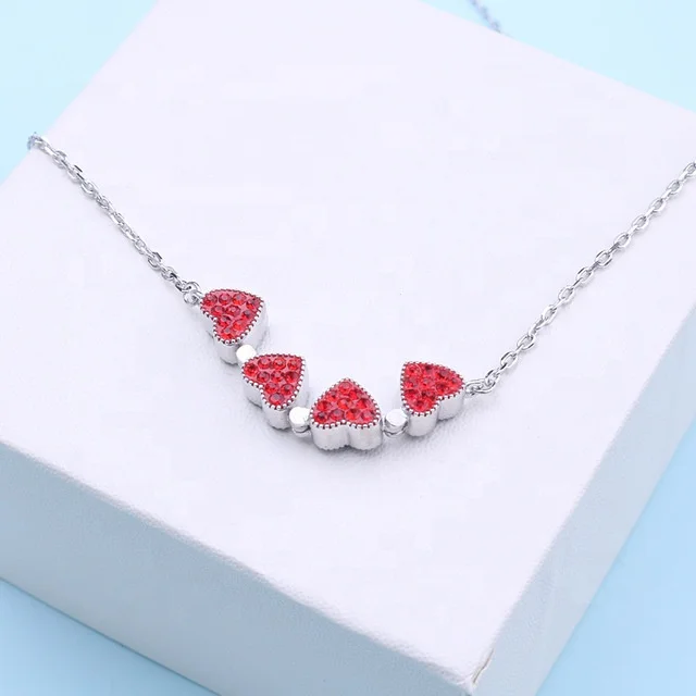 
2020 new fashion 925 Sterling silver magnetic four leaf clover women jewelry necklace 