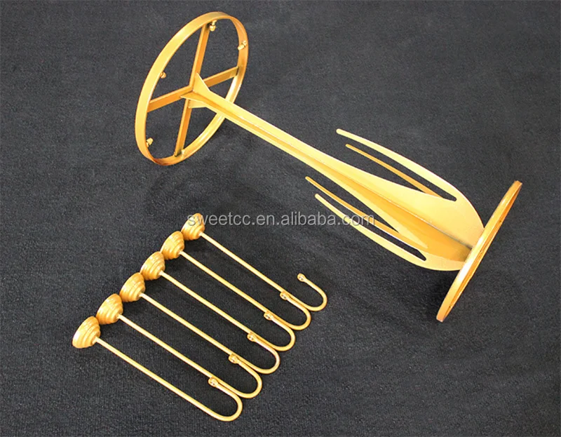 Свадебная Центральная Золотая настольная подставка для цветов металлическая ваза украшения