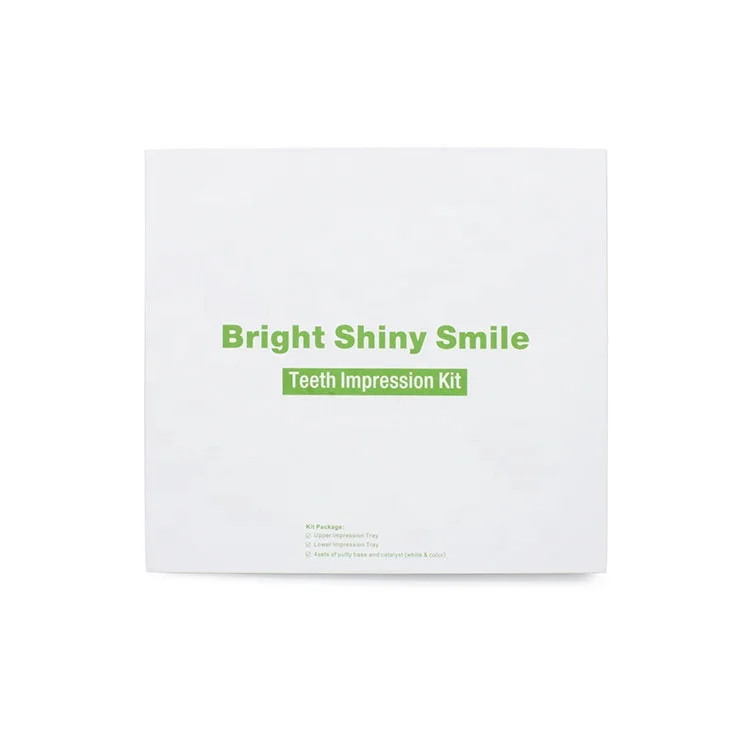 2021 индивидуальная фирменная торговая марка, стоматологический силиконовый материал для оттиска, набор для формовки зубов с лотками