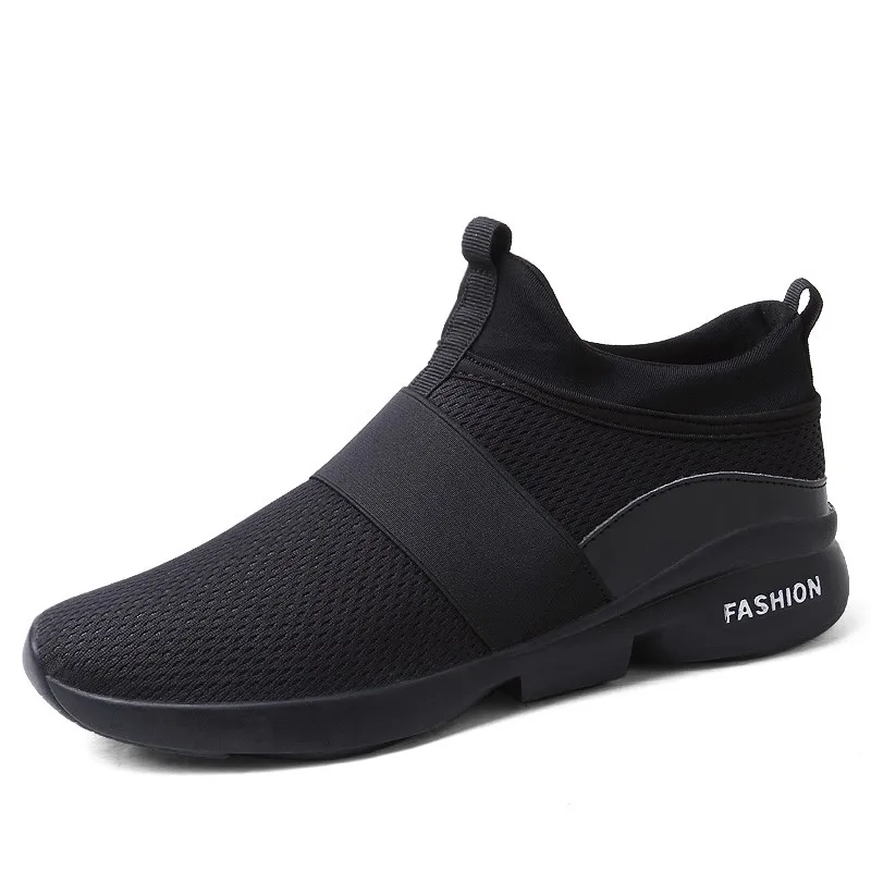 
2019 New Arrival Slip on Air Breathable Comfortable Sport Walking Jogging Men Sneaker Shoes Zapatillas 