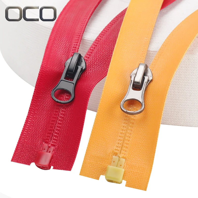 OCO Factory nylon watertight pvc zipper impermeable 5# waterproof zippers wetsuit zipper for clothes sewing accessories