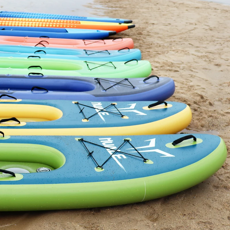 OEM Hot Sell Inflatable Kayak 2 Person Fishing Kayak Pedal Drive Ocean Waters Surfing