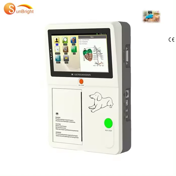 SUN-6062 Portable Pet ECG Machine VET ECG Machine ECG Equipment for Animals