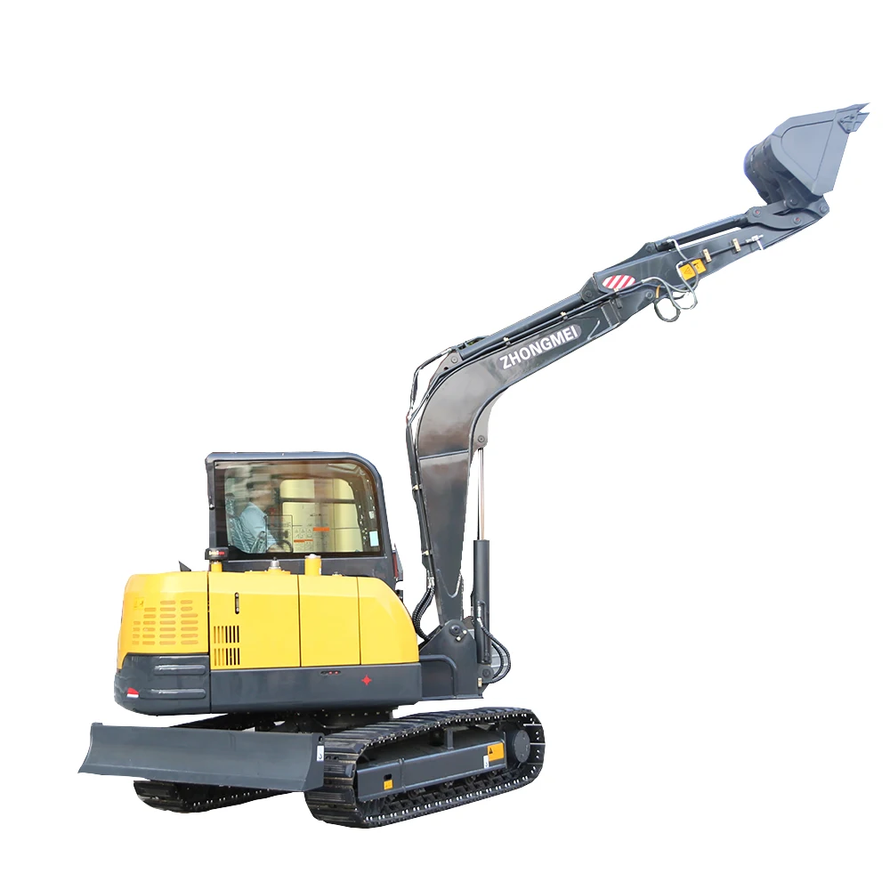 Small Excavator For Agriculture Construction Site Excavator Small Four-Drive Belt Excavator