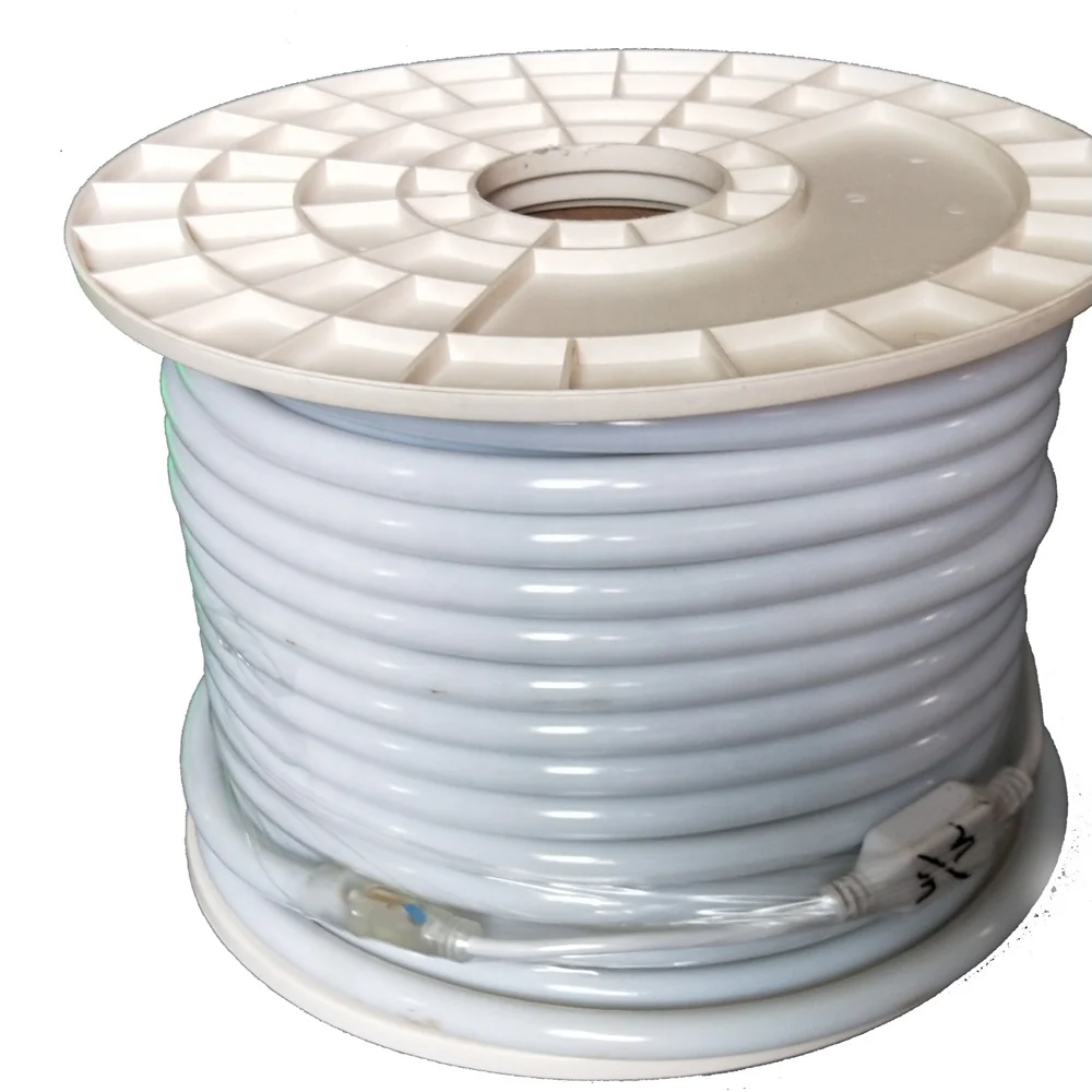wholesale Dia16mm 360  270degree white pvc 220V led neon flex light rope