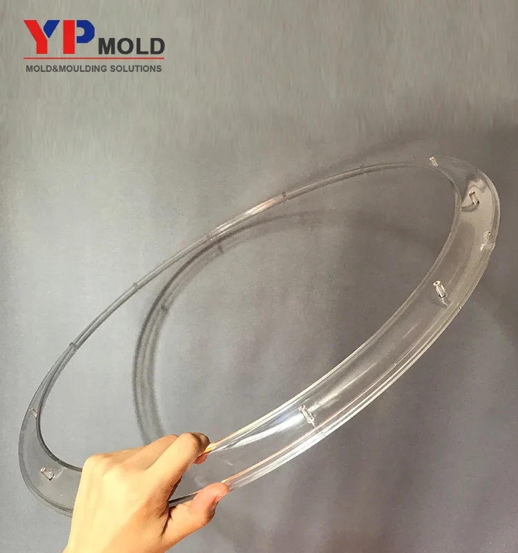 High Precision Housing Mould Maker Customize o-ring Light Shell Plastic Injection Mold Mould for PP Plastic