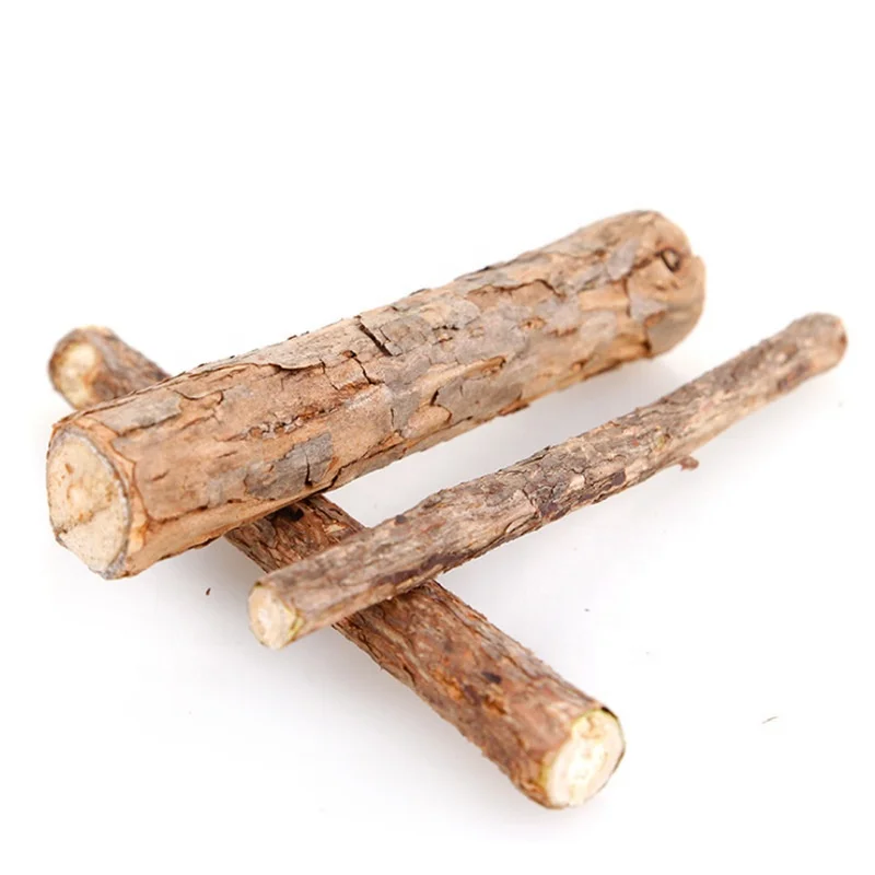 Hefei SY 16 Pieces Thick Natural Matatabi Cat Catnip Stick Silvervine Organic Pet Toys for Cat Kitten Pet Toy