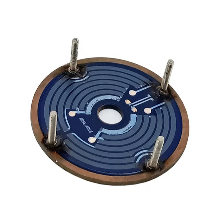 Thick film heater heating element