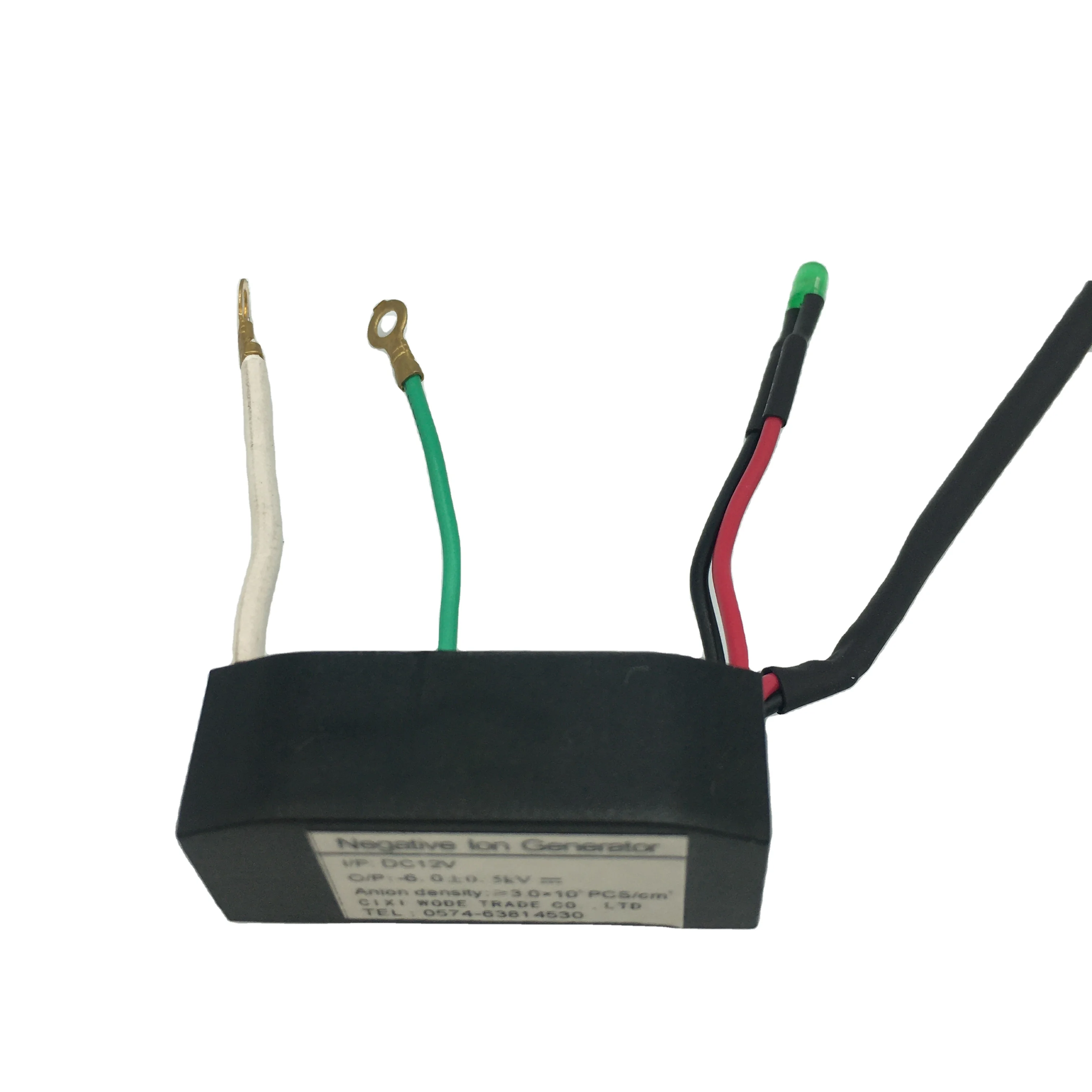 Низкая цена гарантированное качество очиститель воздуха части отрицательных ионов генератор для воздухоочистителя, 12В Dc генератор отрицательных ионов