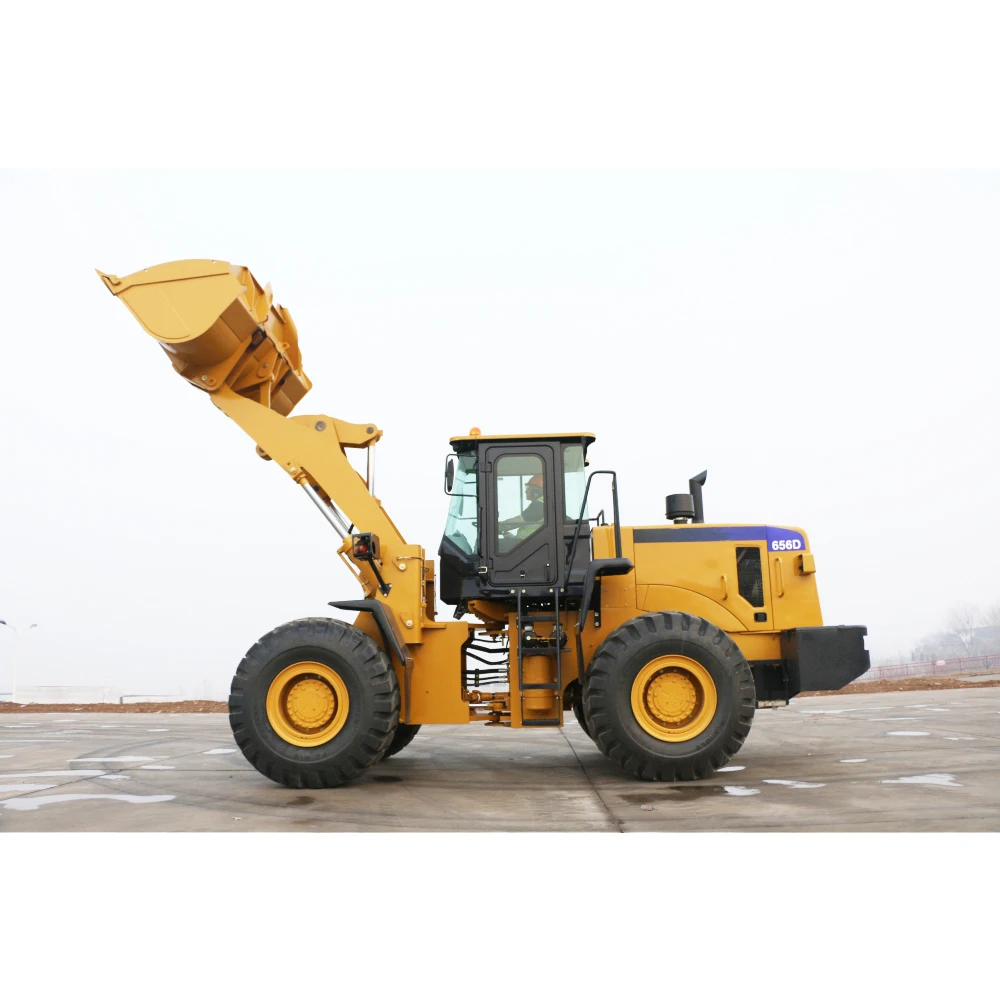 Китайский известный бренд SEM656D 5 тонн Колесный трактор погрузчик