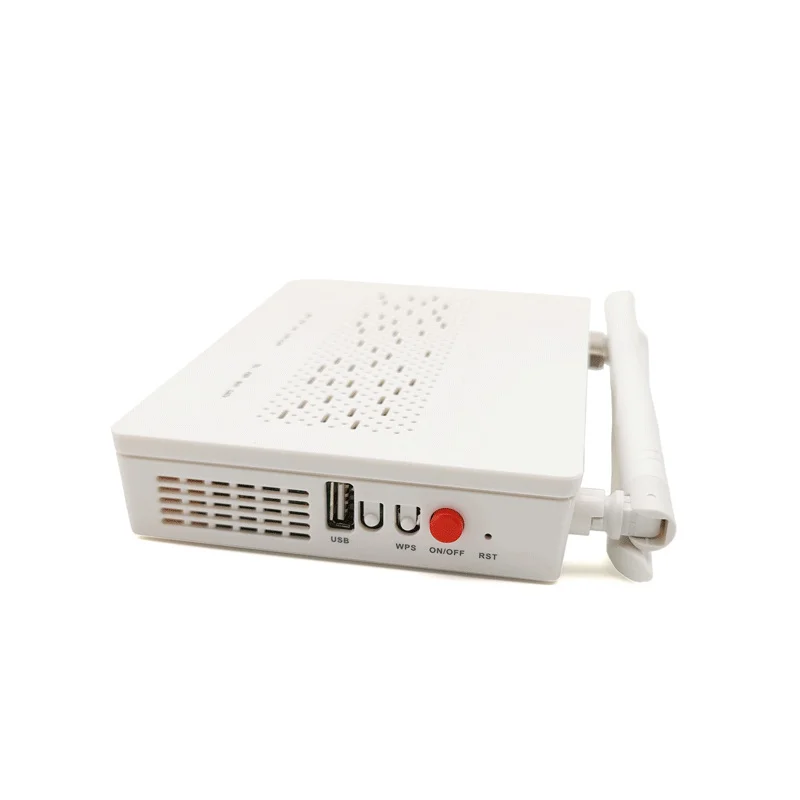 Профессиональный оптоволоконный маршрутизатор Ftth 2 4g 1ge + 1fe Usb Wifi Catv Ont Gpon Fiberhome
