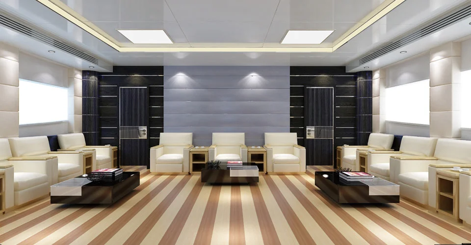 158ft Chinese ship fiberglass hull material custom super yacht luxury mega yacht  for sale