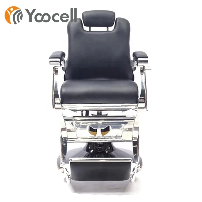  Роскошная антикварная мебель Yoocell для салона красоты качественное парикмахерское кресло из нержавеющей стали регулируемой высоты откидная