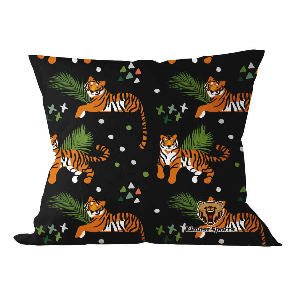 custom geometry  Decorative pillow cover kids frog cushion cover square pillowcase