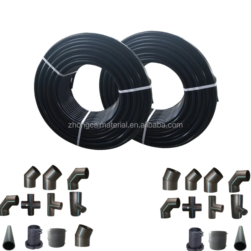 30 45 Degree Pe100 D225 22deg Hdpe100 D400 Sdr 11 Elbow MouldedPE Plastic Pipe Fittings Elbow