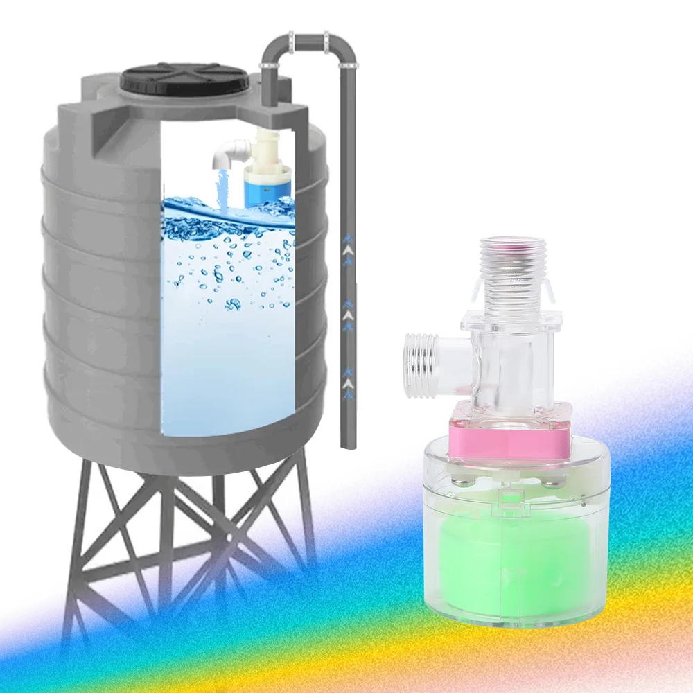 free sample interior hydraulic Plastic Nylon automatic floating ball valve