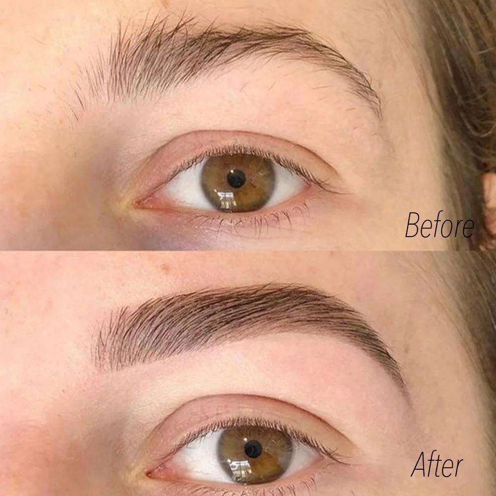 hot selling eyelash tint kit and high quality brow dye 10ML ICONSIGN Semi-permanent Eyebrow Dyeing Cream Tint set