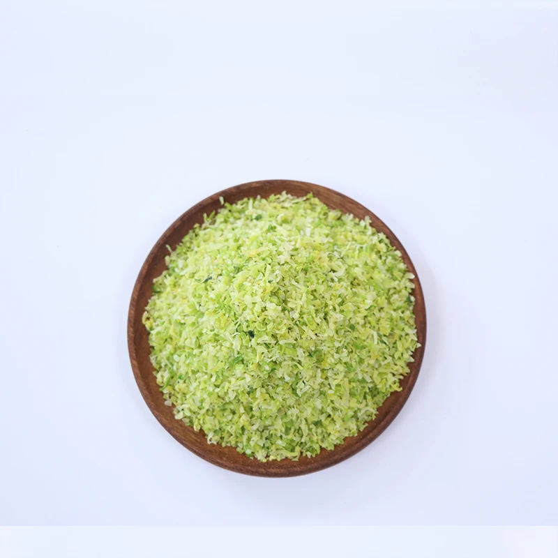 DRIED CABBAGE FLAKE 2X2MM GREEN COLOR HEALTH VEGETABLE COVIENT FOOD