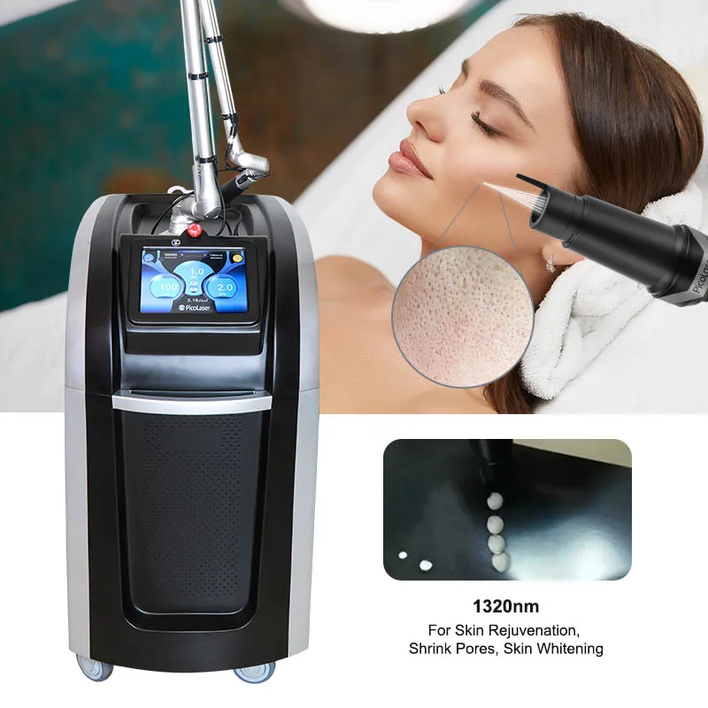 755nm 1064nm 532nm Pico laser Picosecond ND YAG Laser Tattoo Removal Equipment