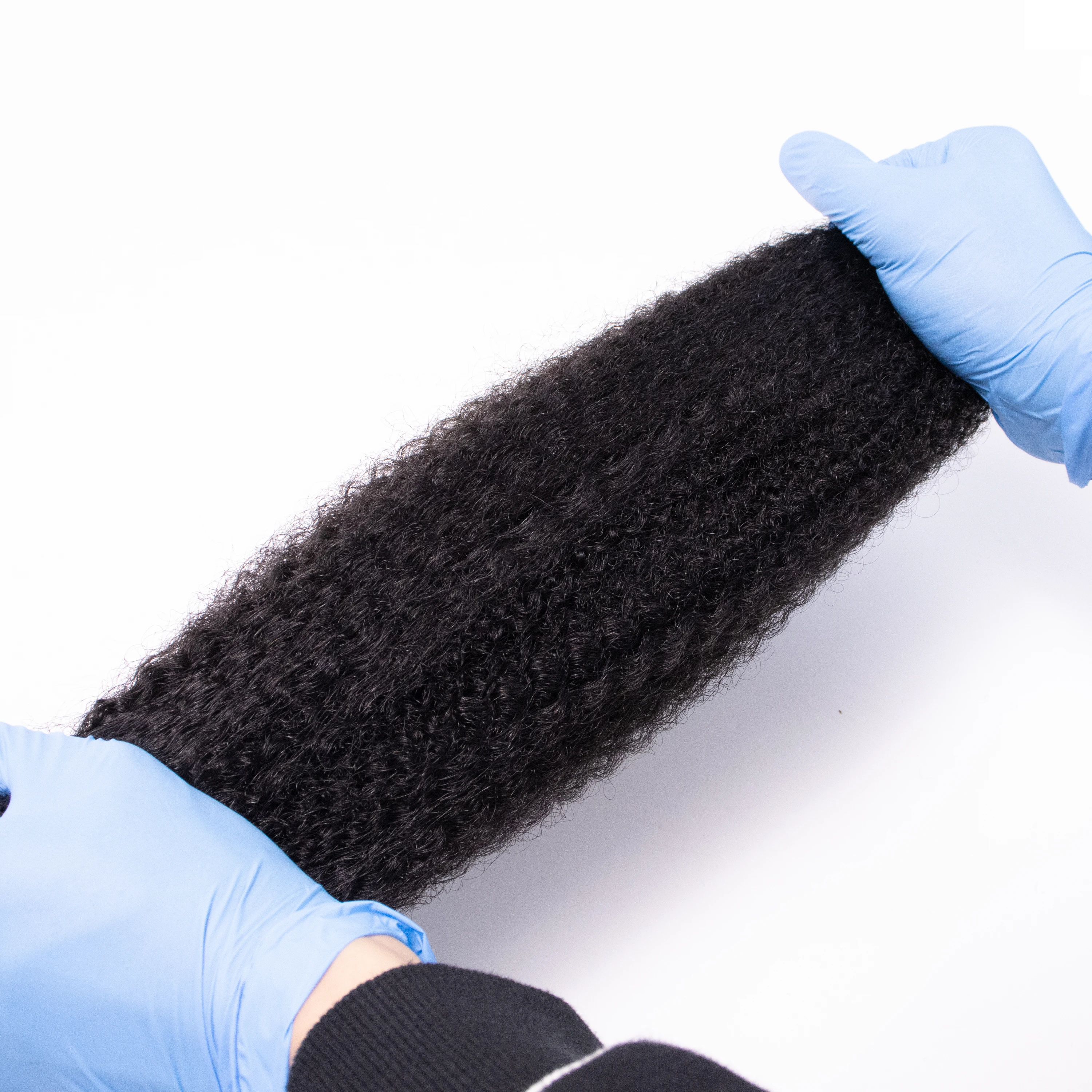 Hot Selling Products 2024 Cheveux Naturel Afro Kinky Human Hair Bulk Loc Extension Human Hair Balmain Braiding Hair Bulk