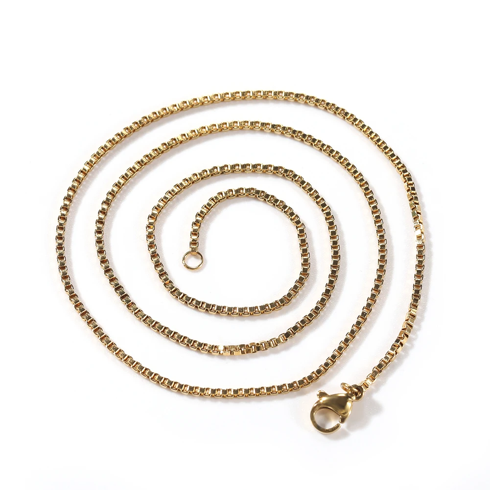 UWIN нержавеющая сталь 1 5 мм тонкая цепочка коробка 18 дюймов с небольшим размером CZ полый кулон сердце реперские кепки ювелирных изделий