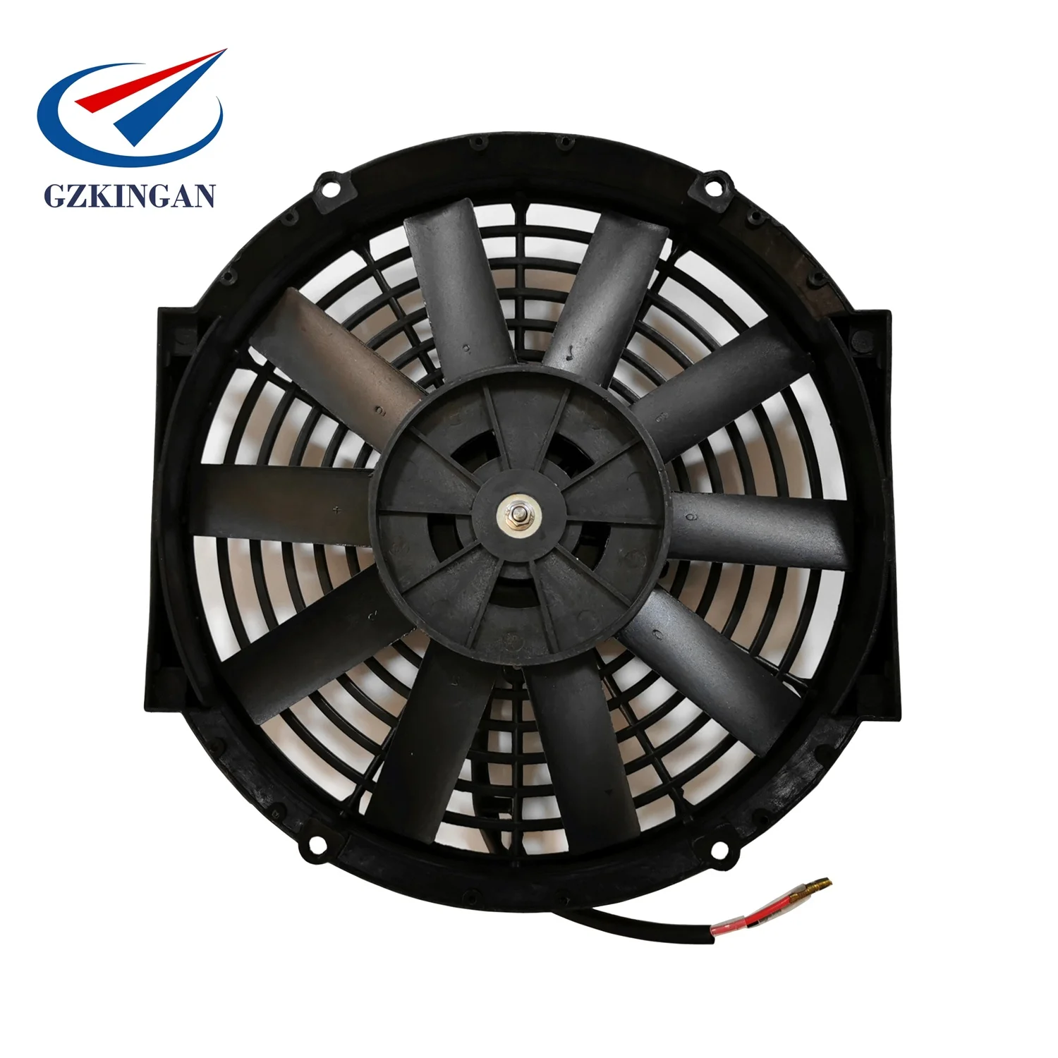 DC 24V and 12V straight blade auto radiator cooling universal fan