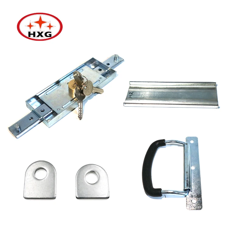 Hot selling BJ rolling gate accessories Zinc Alloy lock roller shutter part iron lifting handle