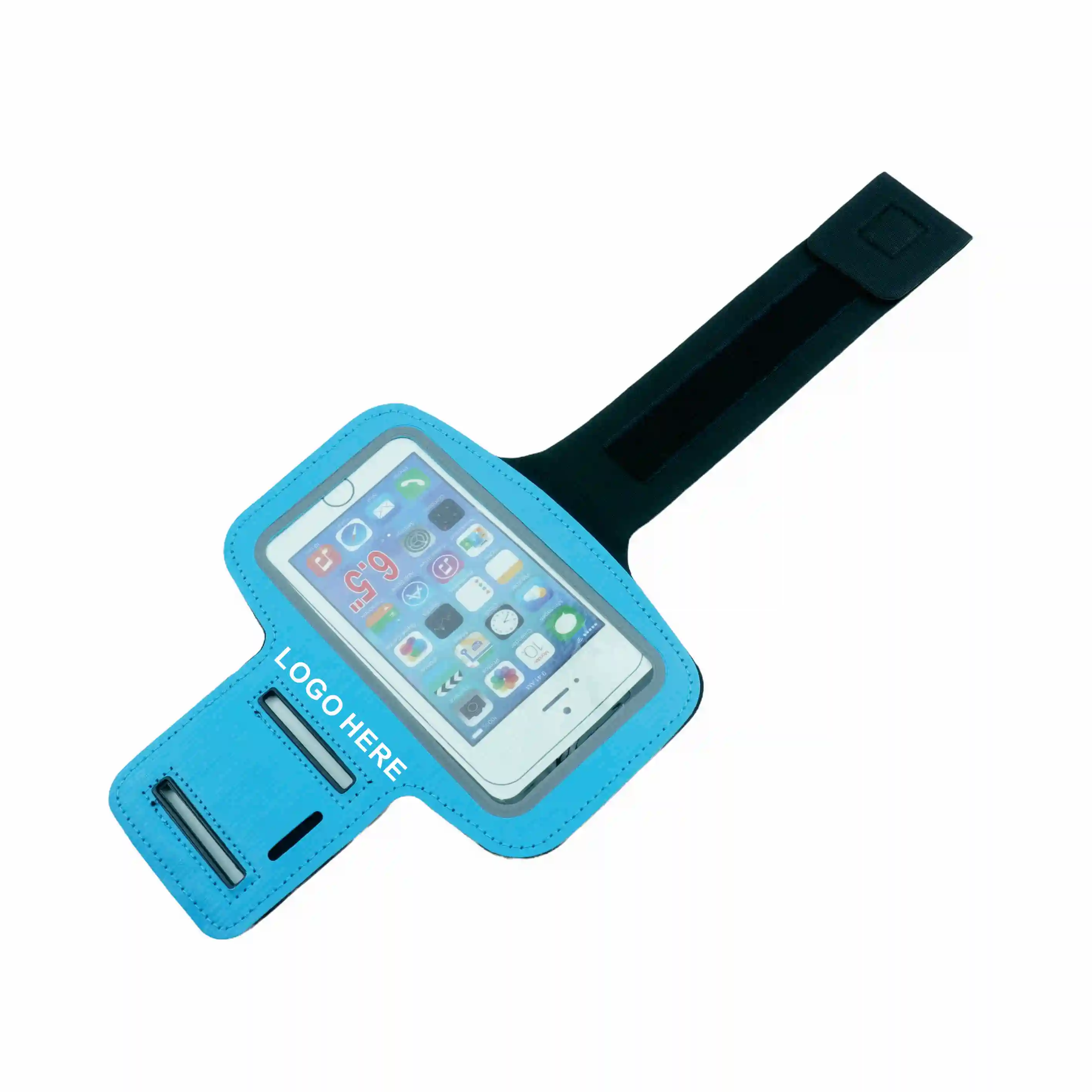 Cheap Promotional Reflective Cellphone Gym Armband Mobile Bag For Mobile Phone Custom Running Sport Neoprene Armband