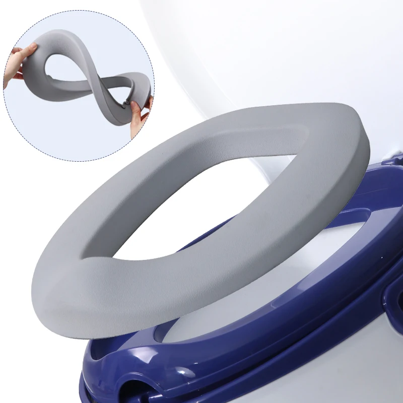 Eco-friendly Children Size Simulation Plastic Commode Toilet Seat Latest Potty For Baby