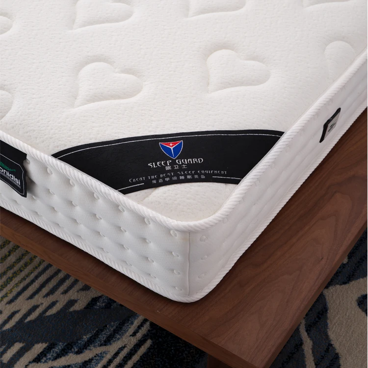 Oem Odm Wholesale Suppliers 5 Star Hotel Use Fashion Soft Promotion King or Twin Size Bonnell Pocket Spring Memory Foam Mattress