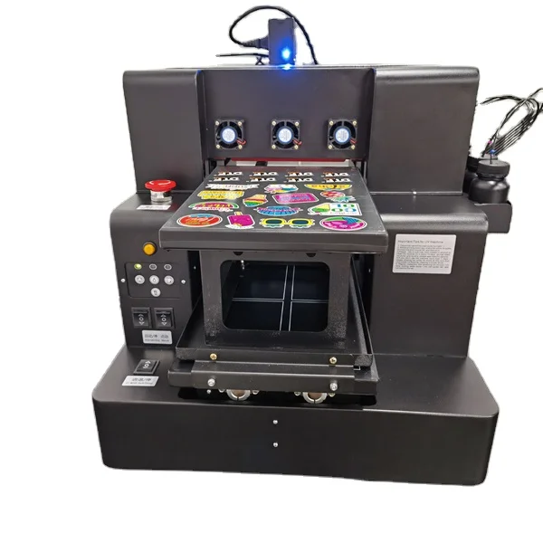 A4 Full Automatic Cake Printer LED flatbed Printer for Food Cake For Cake Cookies Candy Bread Chocolate