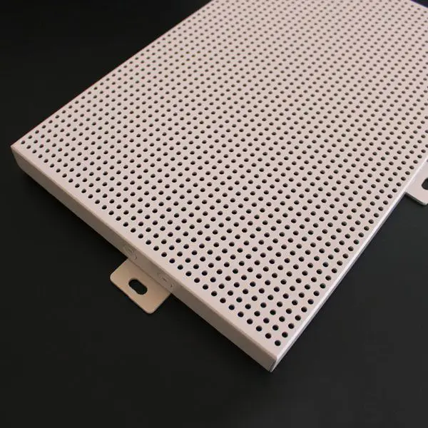 Customization Perforated Metal Sheet Types Of Building Facades Curtain Wall Exterior Cladding Aluminum Curtain Wall Panel