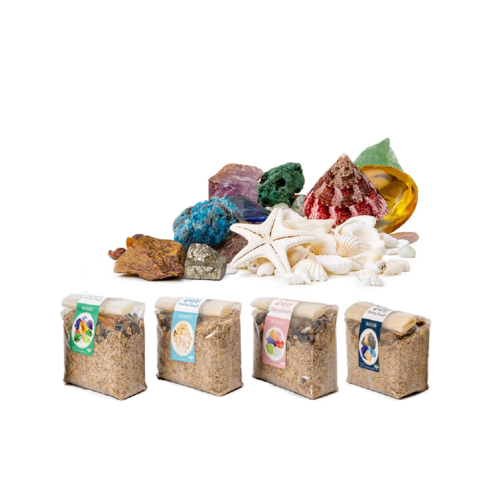 educational explorative toy children happy time  Sand washing and stone toy Gem Hunt game play group children toys