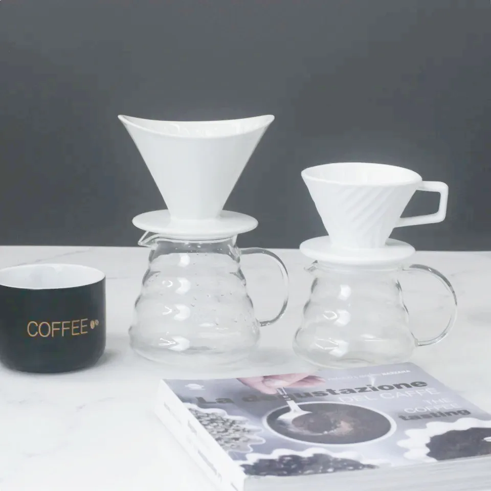 Coffee Tools Ceramic Dripper Coffee Accessories Espresso Pour Filter Dripping Reusable Coffee Filter